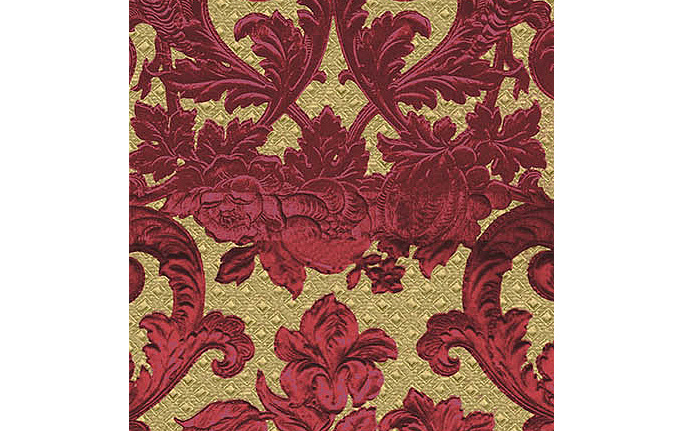 Французские обои Zuber, коллекция Park avenue, артикул 394/Bourgogne/Or
