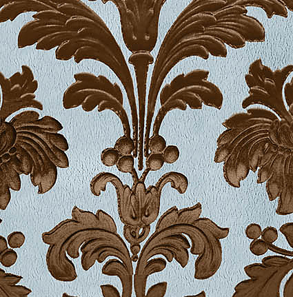 Обои Zuber Park avenue 504/Puce/Bleu