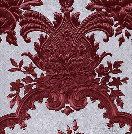 Обои Zuber Park avenue 464/Bourgogne/Blanc