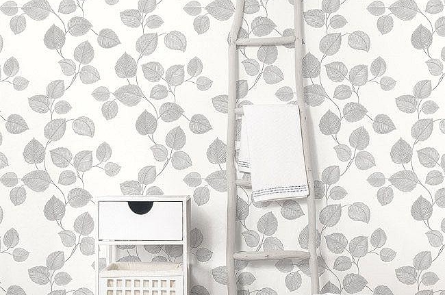 Обои Paper & Ink Navy, Grey & White BL70118
