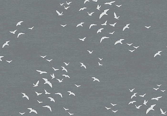 Обои Paper & Ink Navy, Grey & White BL70408