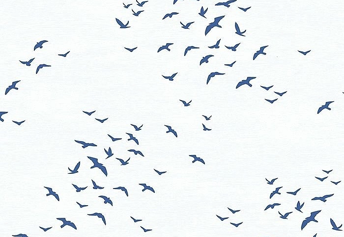 Обои Paper & Ink Navy, Grey & White BL70422