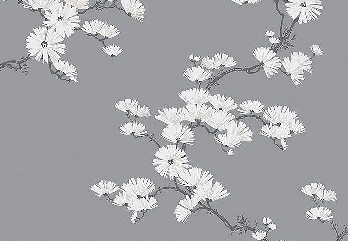 Обои Paper & Ink Navy, Grey & White BL70508
