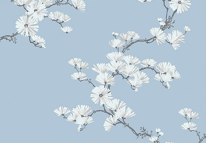 Обои Paper & Ink Navy, Grey & White BL70512