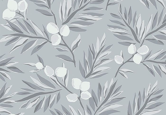 Обои Paper & Ink Navy, Grey & White BL70708