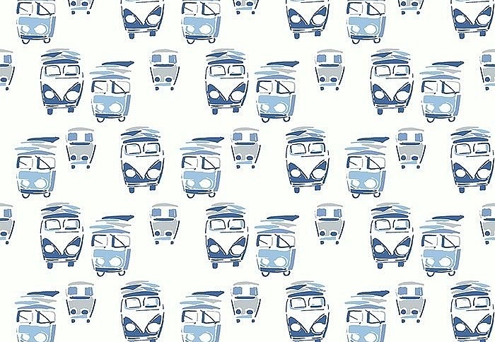 Обои Paper & Ink Navy, Grey & White BL70802