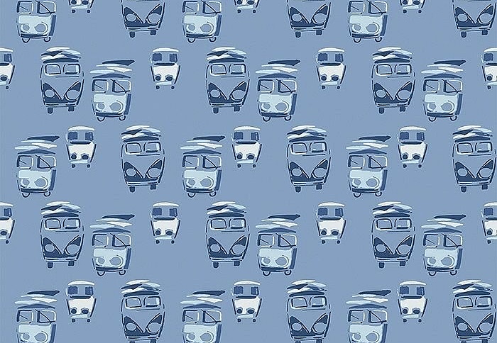 Обои Paper & Ink Navy, Grey & White BL70812