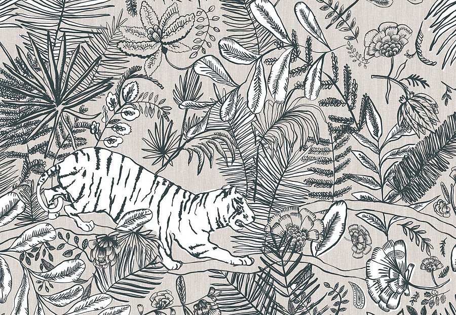 Обои Casamance Ceylan 74543582