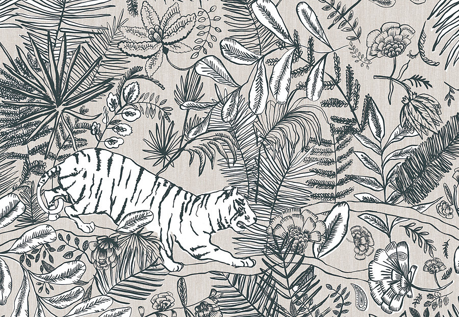 Обои Casamance Ceylan 74543582