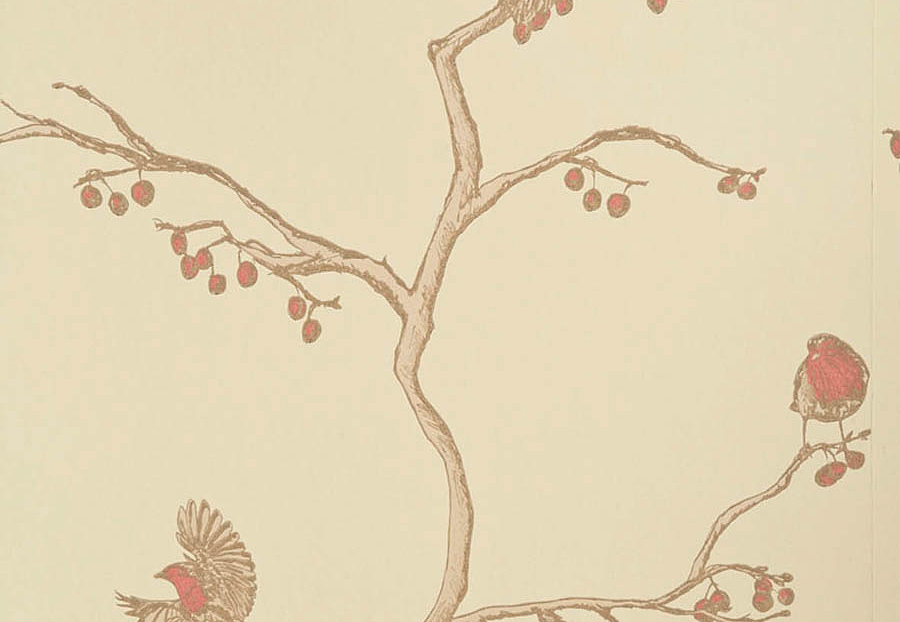 Обои Barneby Gates Book vol.1 BG0300102/The English Robin/Parchment