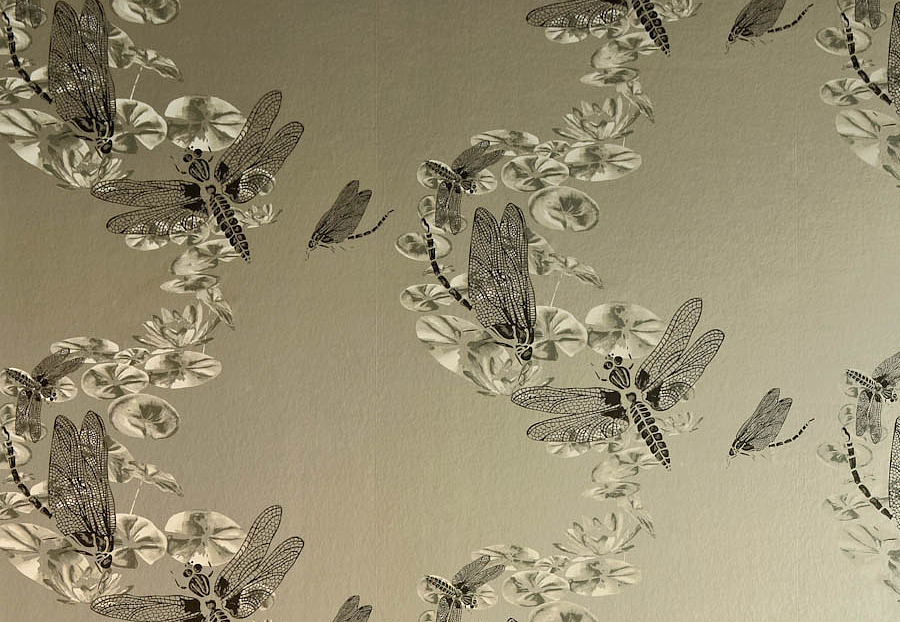 Обои Barneby Gates Book vol.2 BG0600201/Dragonfly/Pewter