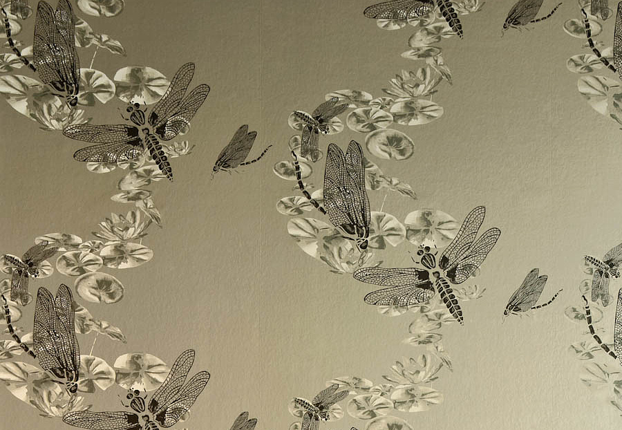 Обои Barneby Gates Book vol.2 BG0600201/Dragonfly/Pewter
