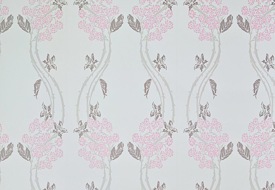 Обои Barneby Gates Book vol.3 BG1100202/Autumn Berry/Vintage Pink
