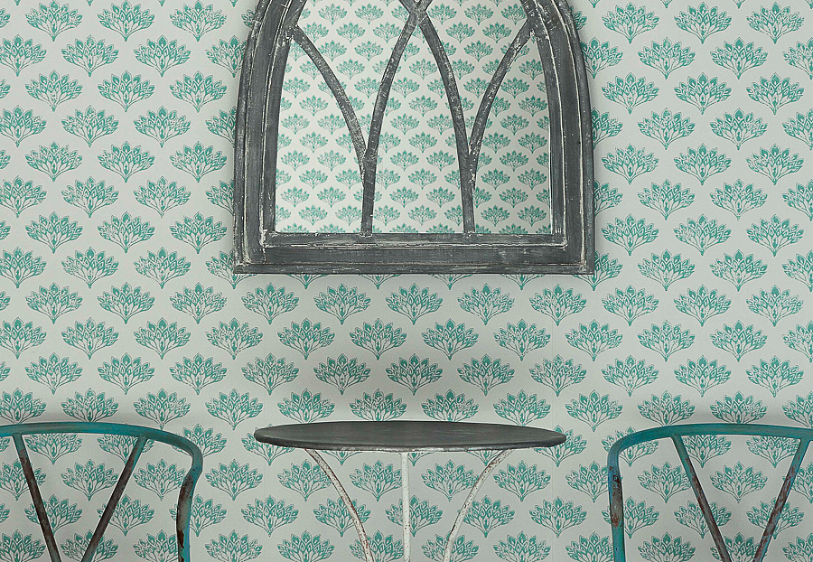 Обои Barneby Gates Book vol.3 BG1300101/Peacock/Teal