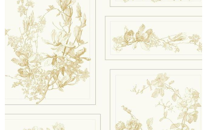Американские обои York, коллекция Magnolia Home Volume 1, артикул MH1546