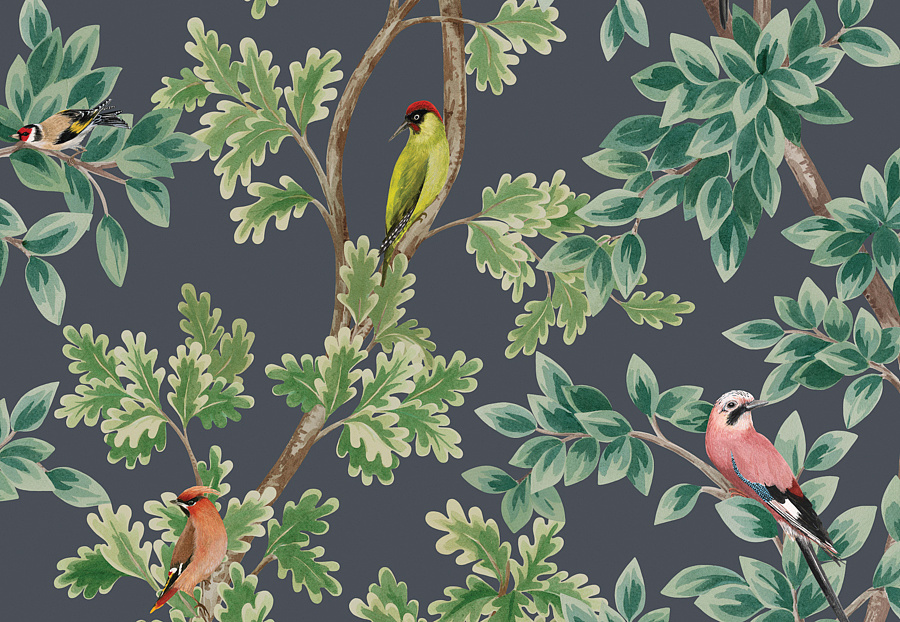 Обои Osborne & Little Mansfield Park W7450-01