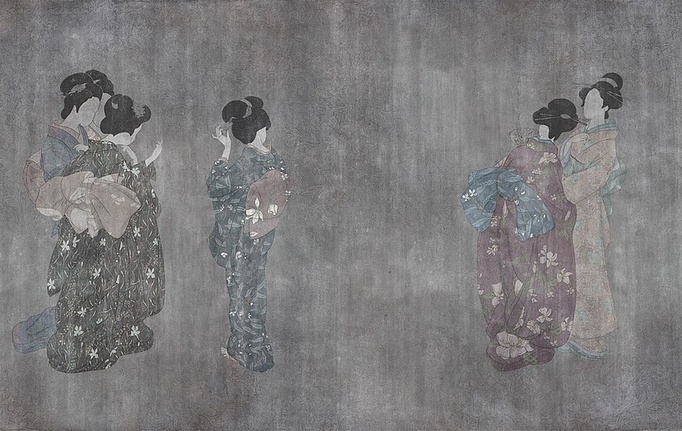 Российские обои Factura, коллекция Collection 2021, артикул KIMONO/1