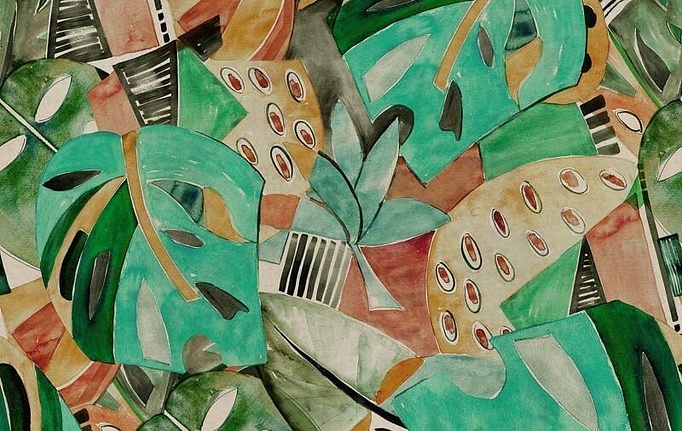 Немецкие панно и фотообои Aquarelle, коллекция Casa Merida, артикул 291116