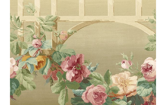 Американский бордюр Wallquest, коллекция English Rose, артикул EN11057B