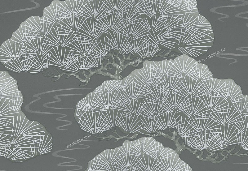 Обои Little Greene Oriental Wallpapers 0275PISILVE