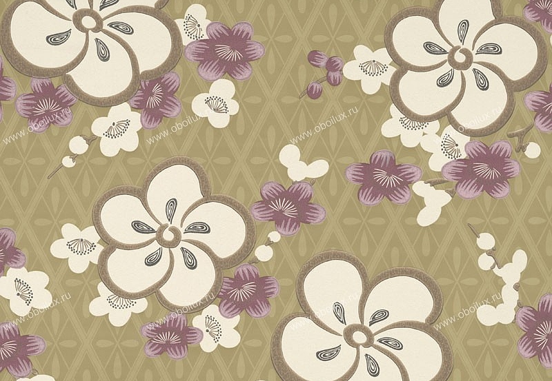 Обои Little Greene Oriental Wallpapers 0275BLLILAC