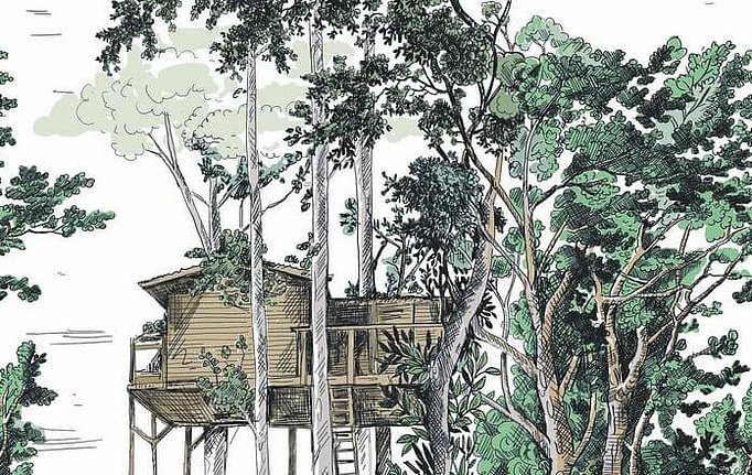 Французские панно и фотообои Caselio, коллекция Green Life 2, артикул GNL2105420404