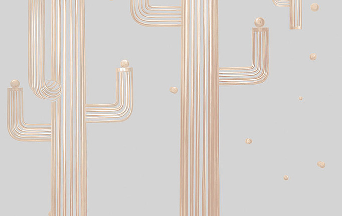 Российские панно и фотообои Applico, коллекция Four, артикул VR.0049-Br2