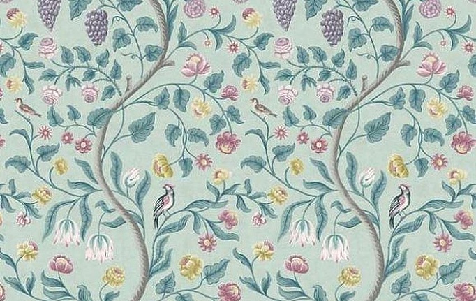 Английские панно и фотообои Little Greene, коллекция National Trust Papers II, артикул 0260MDARCHI