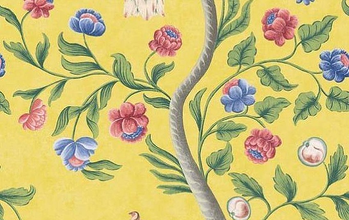 Английские панно и фотообои Little Greene, коллекция National Trust Papers II, артикул 0260MDPOLLE