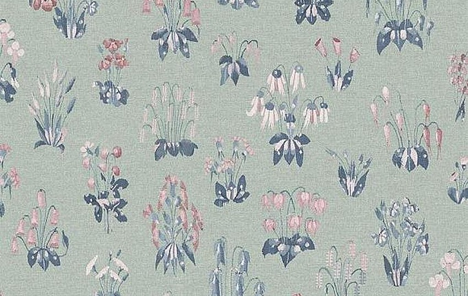 Английские обои Little Greene, коллекция National Trust Papers II, артикул 0260MFCHAMB