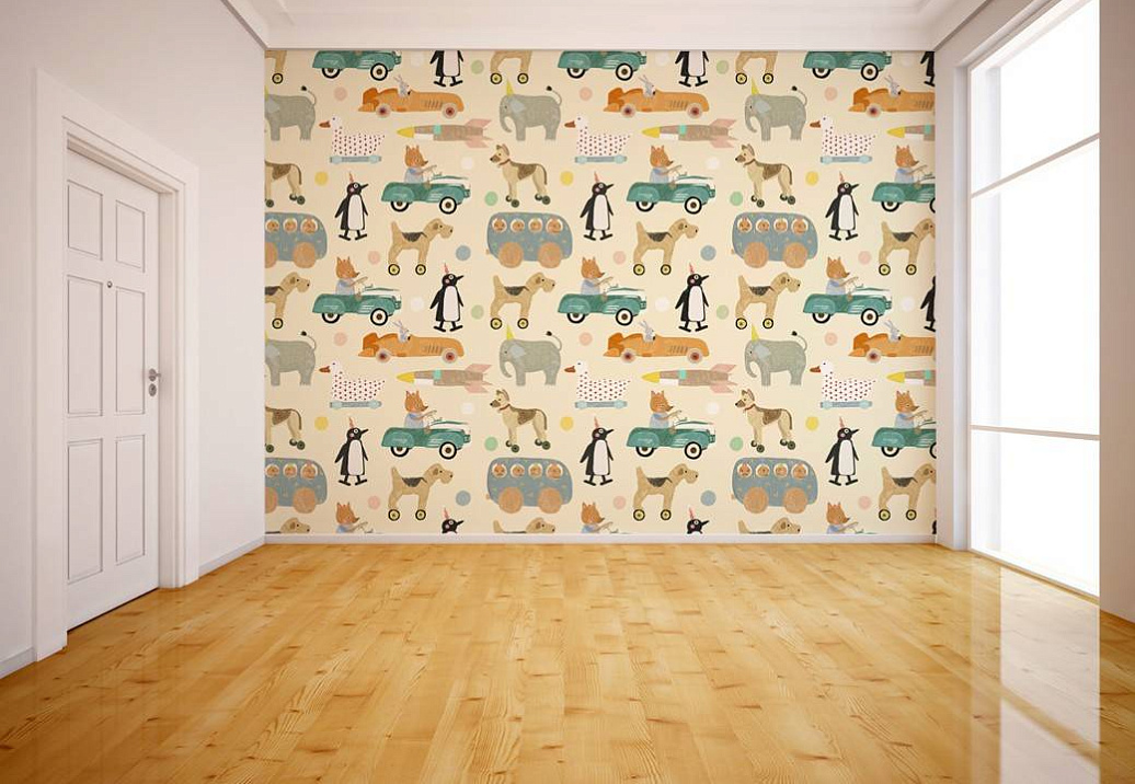 Панно и фотообои Fun House Store Авторские обои Fun House Store 2021–2023 A-00281