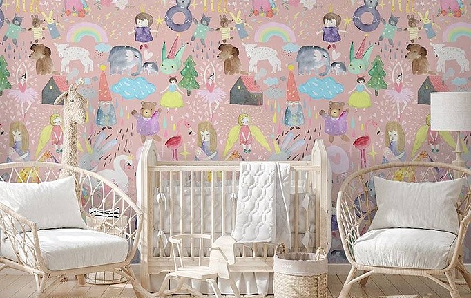 Российские панно и фотообои Fun House Store, коллекция Авторские обои Fun House Store 2021–2023, артикул A-00286
