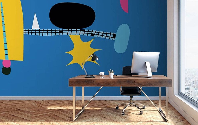 Российские панно и фотообои Fun House Store, коллекция Авторские обои Fun House Store 2021–2023, артикул A-00316