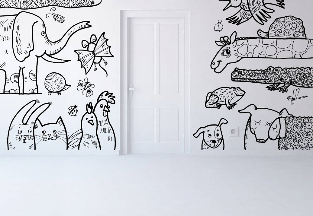 Панно и фотообои Fun House Store Авторские обои Fun House Store 2021–2023 A-00325
