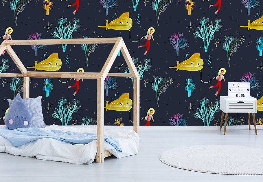 Панно и фотообои Fun House Store Авторские обои Fun House Store 2021–2023 A-00501