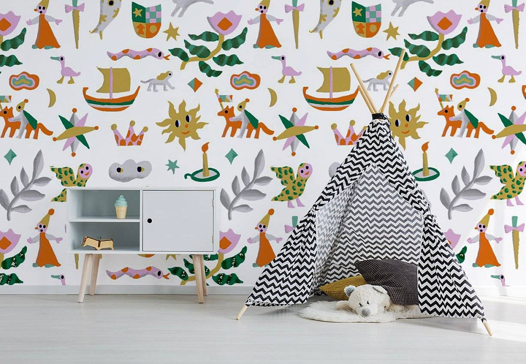 Панно и фотообои Fun House Store Авторские обои Fun House Store 2021–2023 A-00520