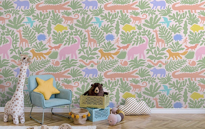 Российские панно и фотообои Fun House Store, коллекция Авторские обои Fun House Store 2021–2023, артикул A-00530