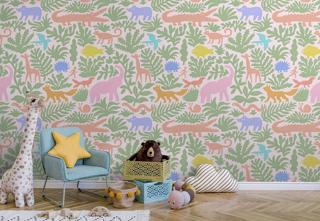 Панно и фотообои Fun House Store Авторские обои Fun House Store 2021–2023 A-00530