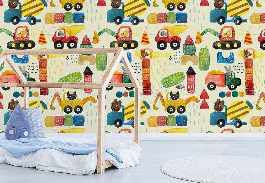 Панно и фотообои Fun House Store Авторские обои Fun House Store 2021–2023 A-00586