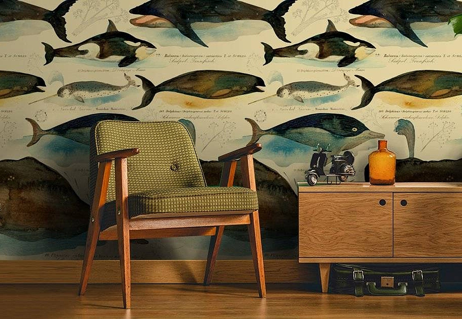 Панно и фотообои Fun House Store Авторские обои Fun House Store 2021–2023 A-00702