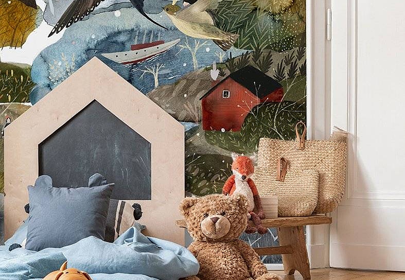 Панно и фотообои Fun House Store Авторские обои Fun House Store 2021–2023 A-00742