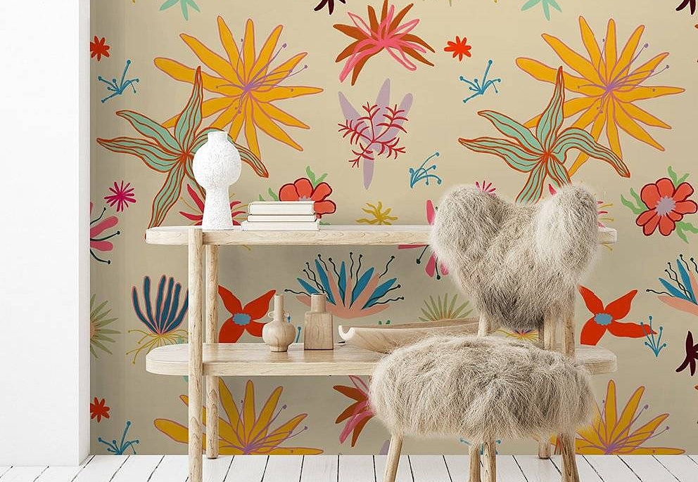 Панно и фотообои Fun House Store Авторские обои Fun House Store 2021–2023 A-01102