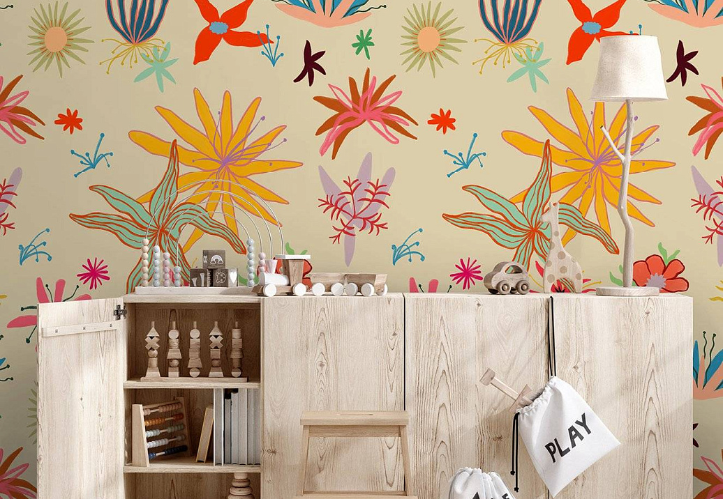 Панно и фотообои Fun House Store Авторские обои Fun House Store 2021–2023 A-01102