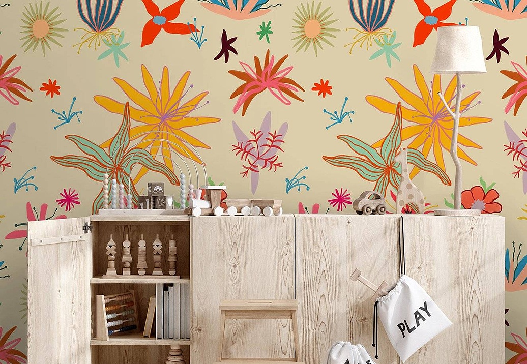 Панно и фотообои Fun House Store Авторские обои Fun House Store 2021–2023 A-01102