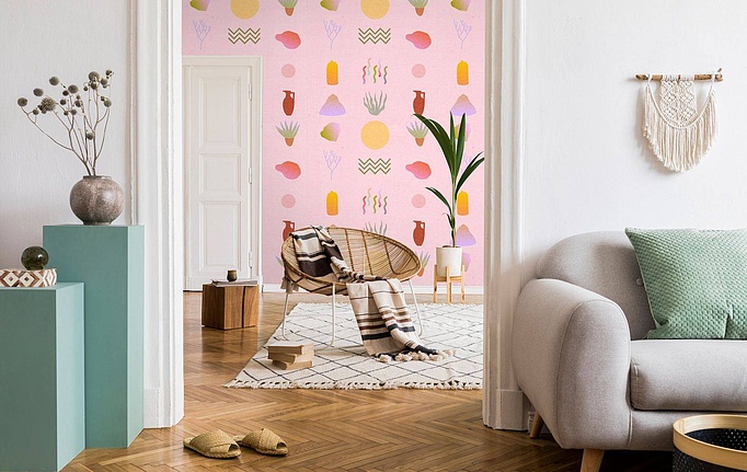 Российские панно и фотообои Fun House Store, коллекция Цвета лета, артикул A-00553