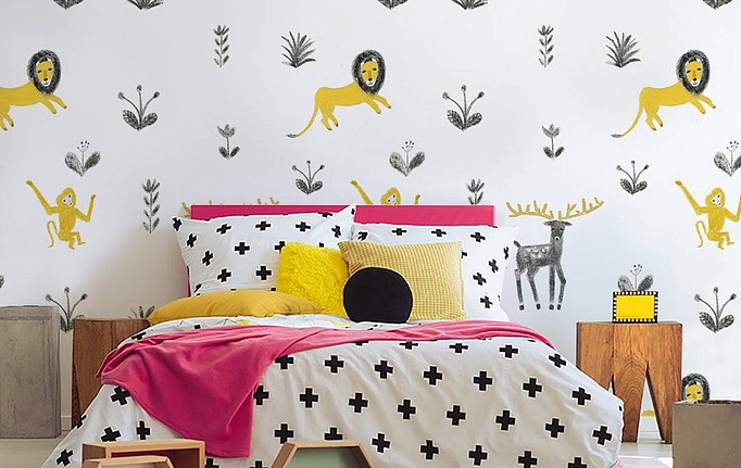 Российские панно и фотообои Fun House Store, коллекция Детские принты, артикул A-00657