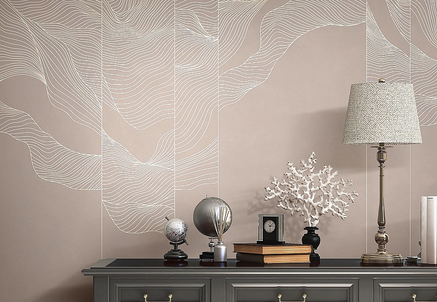 Панно и фотообои Affresco Line Art AF2103-COL4