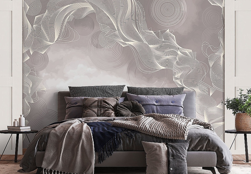 Панно и фотообои Affresco Line Art AF2134-COL2
