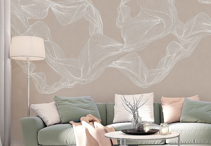 Панно и фотообои Affresco Line Art AF2108-COL4