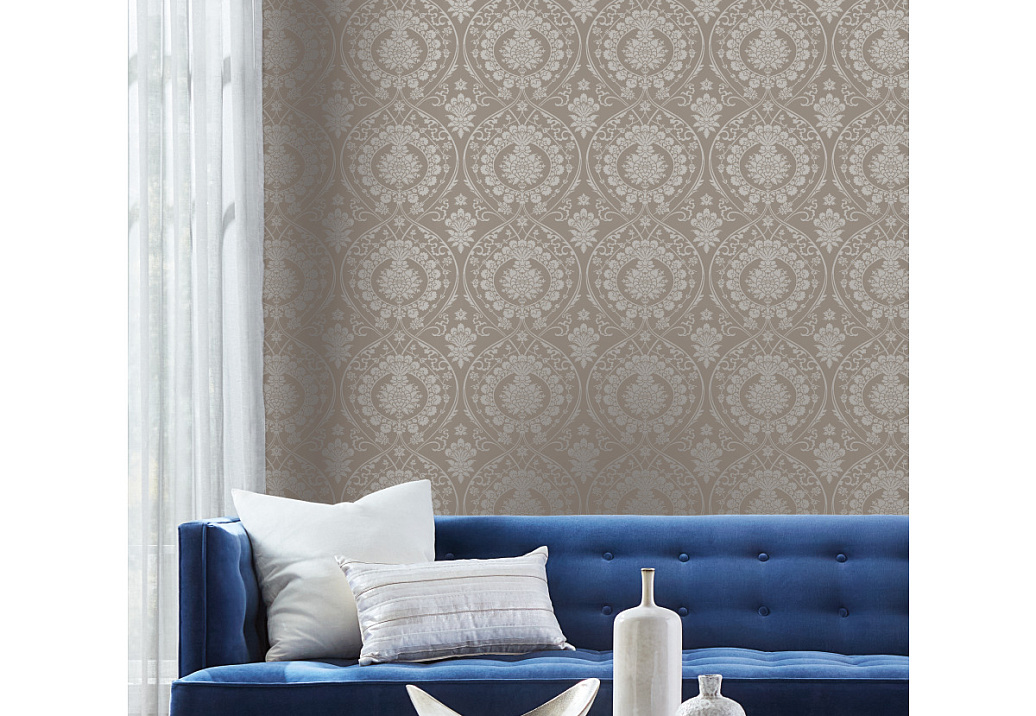 Обои York Damask Resource Library DM4902